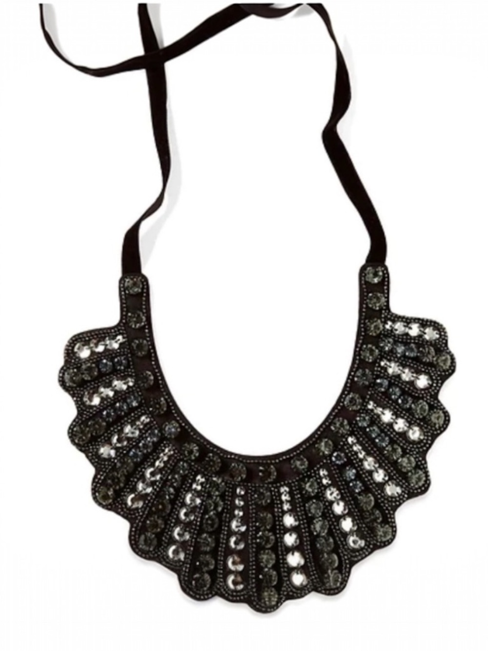 Banana Republic Notorious RBG Dissent Collar Bib Necklace